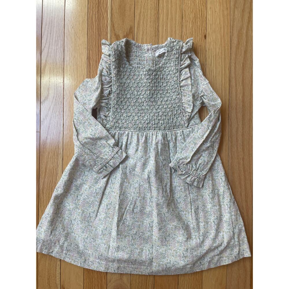 Minnow Smocked Floral Dress‎ Size 3/4